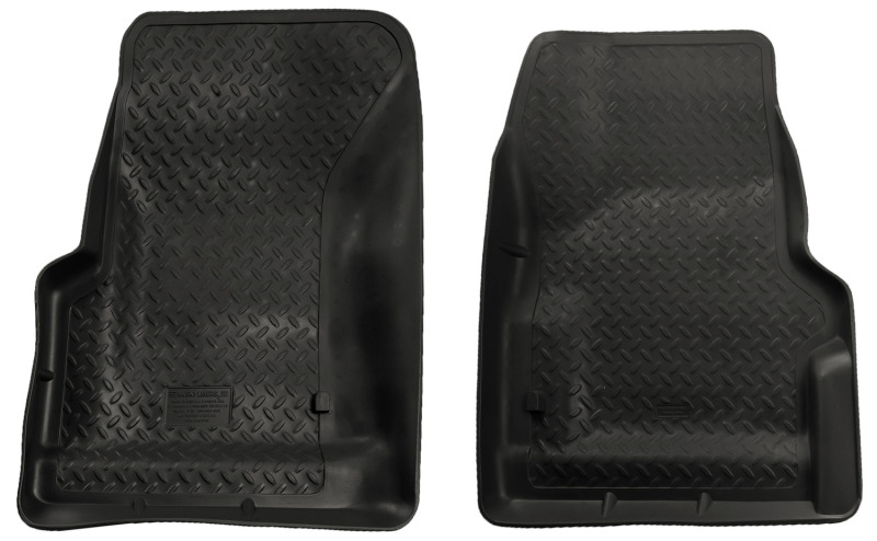 Jeep Wrangler Floor Mats - Front - Husky Liners - Classic Style - Black - `97-`06